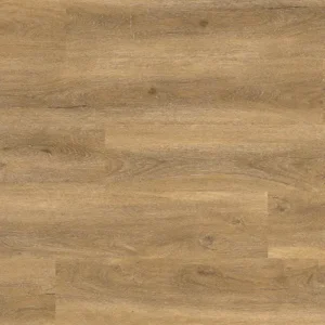 Hollyhock vinyl plank sample with balanced natural finish